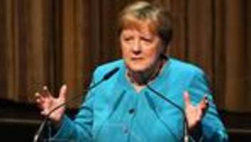 auszeichnung: merkel: für zivilgesellschaft in israel eintreten