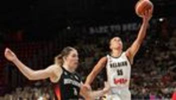 em der frauen: deutsche basketballerinnen verpassen em-halbfinale