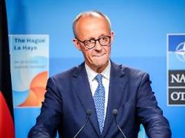 Aufrüstung beschlossen: Merz: Deutschland übernimmt Führungsrolle in der Nato
