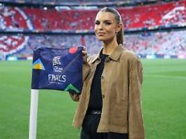 Nah dran am DFB-Team: Laura Wontorra feiert bei RTL ihr Sport-Comeback