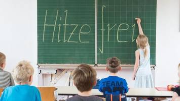 Hitzefrei an Schulen: Wann wo der Unterricht ausfällt