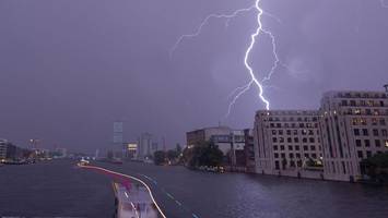 wetter in berlin: dwd warnt vor unwetterartigen gewittern