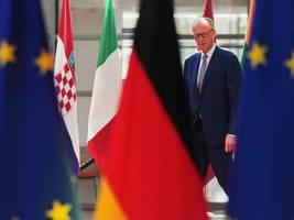 eu -migrationspolitik: merz schließt sich dem lager der hardliner an