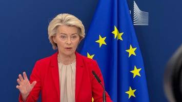 Von der Leyen mit Appell an ungarische Behörden