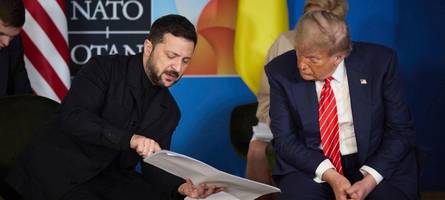 Selenskyj: „Langes und inhaltsreiches Treffen mit Trump“