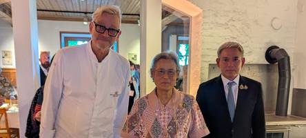 Maultaschen für Eure Hoheit: Thailändische Prinzessin zu Gast im Ries