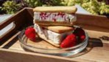 eissandwiches: es ist heiß, ich beiß ins eis