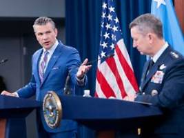 US-Angriffe auf Atomanlagen: Hegseth: Geheimdienst-Bericht ist wenig aussagekräftig
