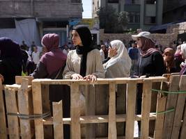 Krieg in Gaza: Israel lässt offenbar keine Hilfe nach Gaza