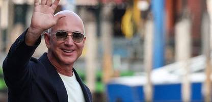 Jeff Bezos heiratet in Venedig: Ganz nah am Wasser
