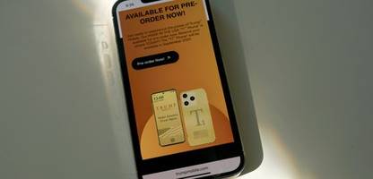 usa: das goldene trump-phone schrumpft