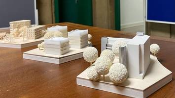 bergedorf-west: 3d-modell zeigt geplanten wohnkomplex samt kita