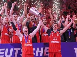 Basketball-Meister FC Bayern: Die wichtigste Trophäe der Münchner Basketballgeschichte