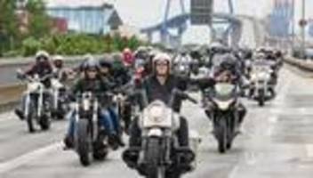 motorrad-treffen: harley days: tausende biker in hamburg erwartet