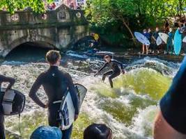eisbachwelle hat neue regeln: nach tödlichem unfall ist münchens surfspot wieder offen