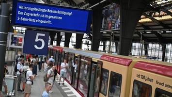 Nach Unwetter in Berlin: Diese S-Bahn-Linien fallen weiter aus