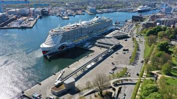 4.000. Kreuzfahrtschiff im Kieler Hafen erwartet