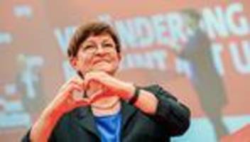 SPD-Parteitag: Saskia Esken richtet sich zum Abschied mit starkem Auftrag an SPD