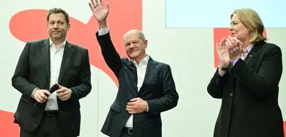 Abschiedsrede in Berlin: Olaf Scholz will der SPD als Altkanzler Freude bereiten