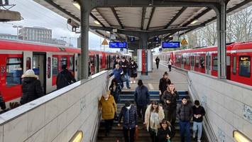 Tausende Berufspendler zusätzlich auf Bergedorfs Bahnhof