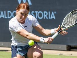 Start des Tennisturniers in Wimbledon: Mit „mega Zug“ auf dem Weg nach oben