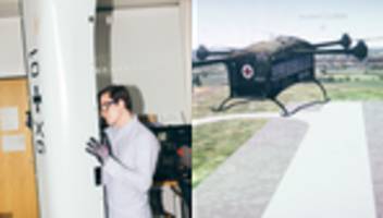 Autonome Drohnen: Fliegende Krankentrage