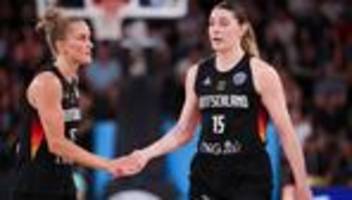 Sieg gegen Tschechien: Beste Platzierung seit 1997: Basketballerinnen EM-Fünfte