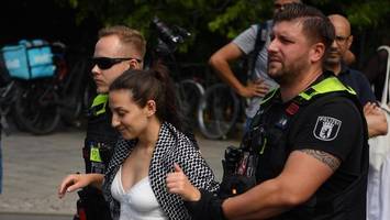Festnahmen und Verletzte bei propalästinensischer Demo