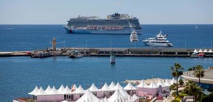 Cannes erlaubt nur noch ein großes Kreuzfahrtschiff pro Tag in seiner Bucht