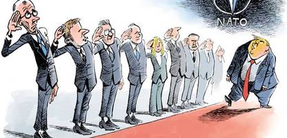 cartoons der woche: zu trumps diensten und wohntrend bunker