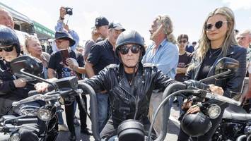 Peter Maffay auf den Harley Days: So gelassen können nur Biker sein