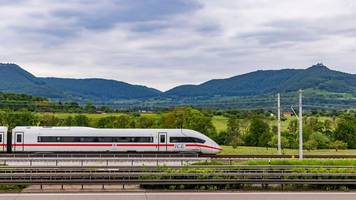 neue zugplattform: testzug fährt tempo 405 zwischen erfurt und leipzig