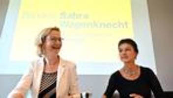 Landtagswahl Sachsen-Anhalt: Wagenknecht: Keine Koalition als Juniorpartner mit AfD