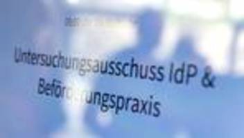 Polizei-Affäre: Zeugenbefragungen beendet - Ausschuss nähert sich dem Ende