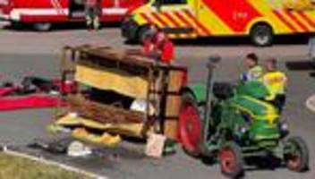 unfall mit kutsche: ermittlungen nach unfall mit kutschwagen bei zwickau