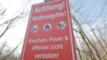wetter: trockene hitze bringt teils hohe waldbrandgefahr im norden