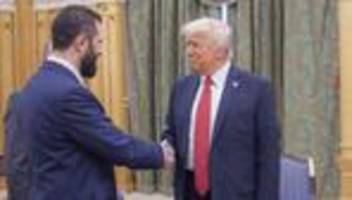 syrien nach assad: donald trump hebt us-sanktionen gegen syrien auf