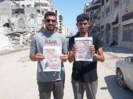 Stiller Protest im Gazastreifen: Palästinenser solidarisieren sich mit israelischen Opfern