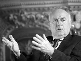 sachsen-anhalt: sachsen-anhalts ex-ministerpräsident böhmer gestorben