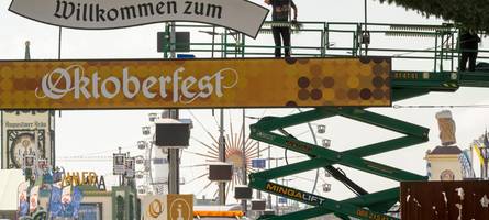 Baustelle auf der Theresienwiese: Heute startet der Aufbau fürs Oktoberfest