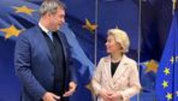 Treffen mit Nato und EU: Söder reist mit vielen Forderungen nach Brüssel