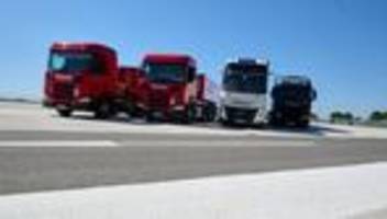 verkehr: neuer riesen-rastplatz für lkw öffnet an a1