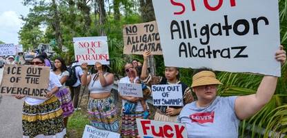 Donald Trump und das Abschiebegefängnis in den Everglades: Alligatoren im Dienste des Präsidenten