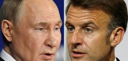 Emmanuel Macron und Wladimir Putin sprechen erstmals seit zweieinhalb Jahren