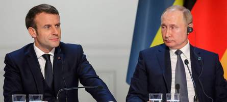 Erstes Telefonat zwischen Macron und Putin seit über zwei Jahren