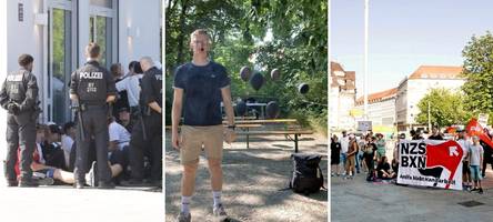 Hat Rechtsextremist Martin Sellner gegen das Betretungsverbot verstoßen?
