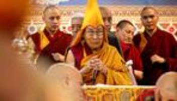 Dalai Lama: Chinesische Regierung streitet mit Dalai Lama über Nachfolge
