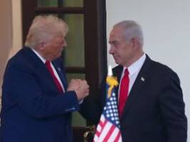 Hamas bekommt Vorschlag: Trump: Israel stimmt Bedingungen für Gaza-Waffenruhe zu
