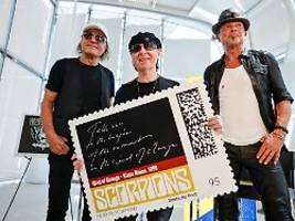 Rock you like a Briefmarke: Die Scorpions erhalten besondere Ehrung