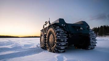militär im ewigen eis: drohnen-panzer soll die arktis erobern